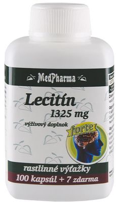 MedPharma Lecitín Forte 1325 mg 107 kapsúl