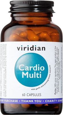 Viridian Cardio Multi 60 kapsúl