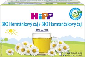 HiPP BIO Harmančekový čaj nálevové vrecúška 20 x 1.5 g