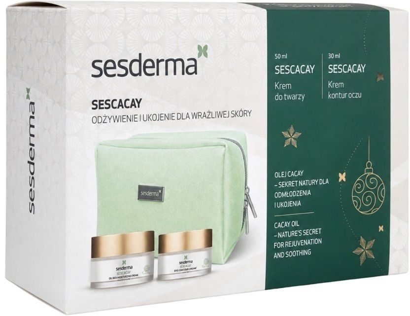 Sesderma Sescacay Darčekový set Omladzujúci pleťový krém + Omladzujúci očný krém 1 x 2 ks