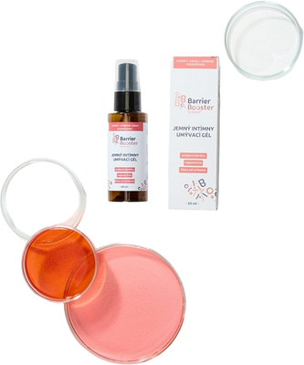 Kvitok Barrier Booster, Jemný intímny umývací gél 50 ml