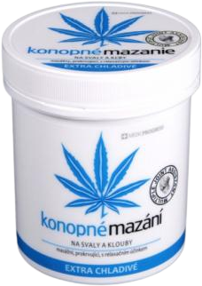 Medicprogress Konopné mazanie extra chladivé 250 ml