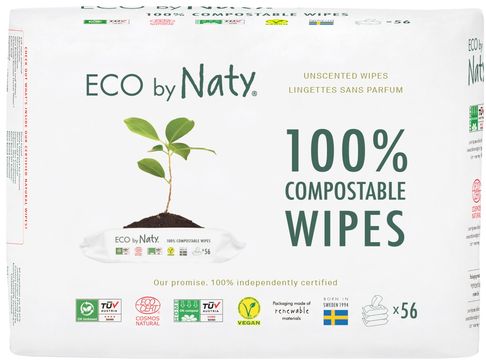 Eco by Naty Obrúsky vlhčené detské 3 x 56 ks