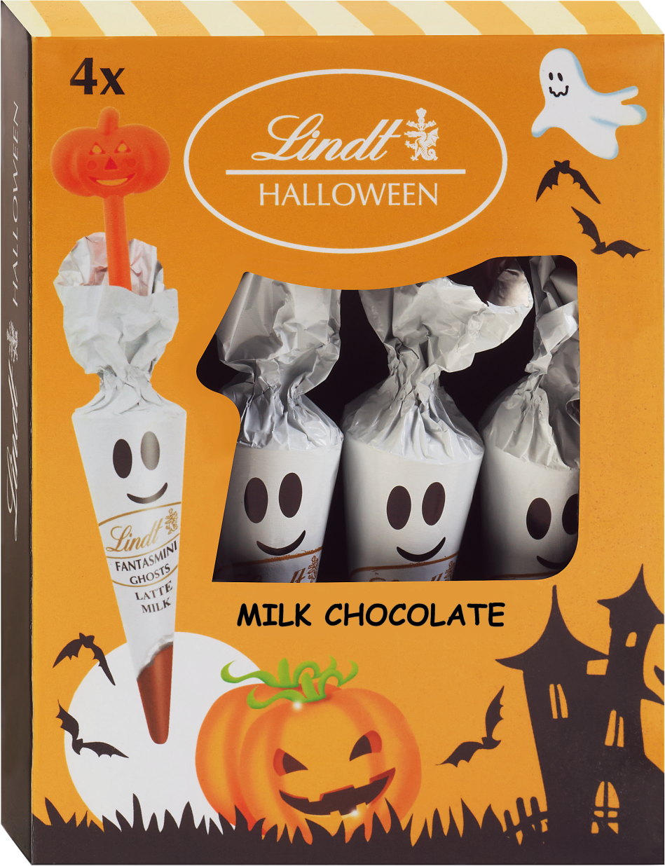 Lindt Duchovia z mliečnej čokolády 4 x 54 g