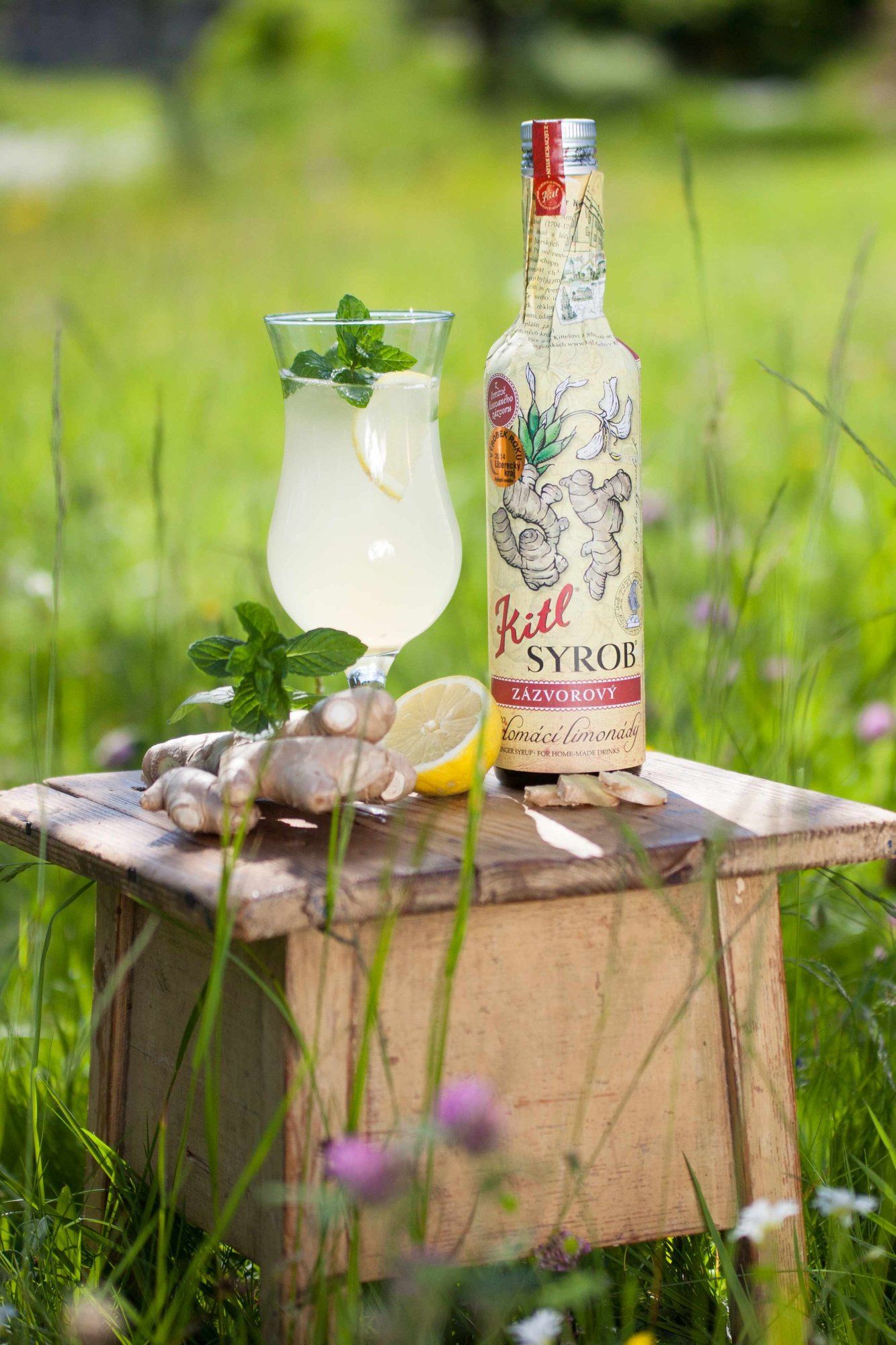 Kitl Syrob Zázvorový 500 ml