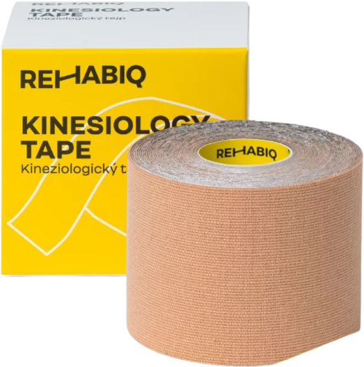 Rehabiq Kinesiology Tape, tejpovacia páska béžová 5 m