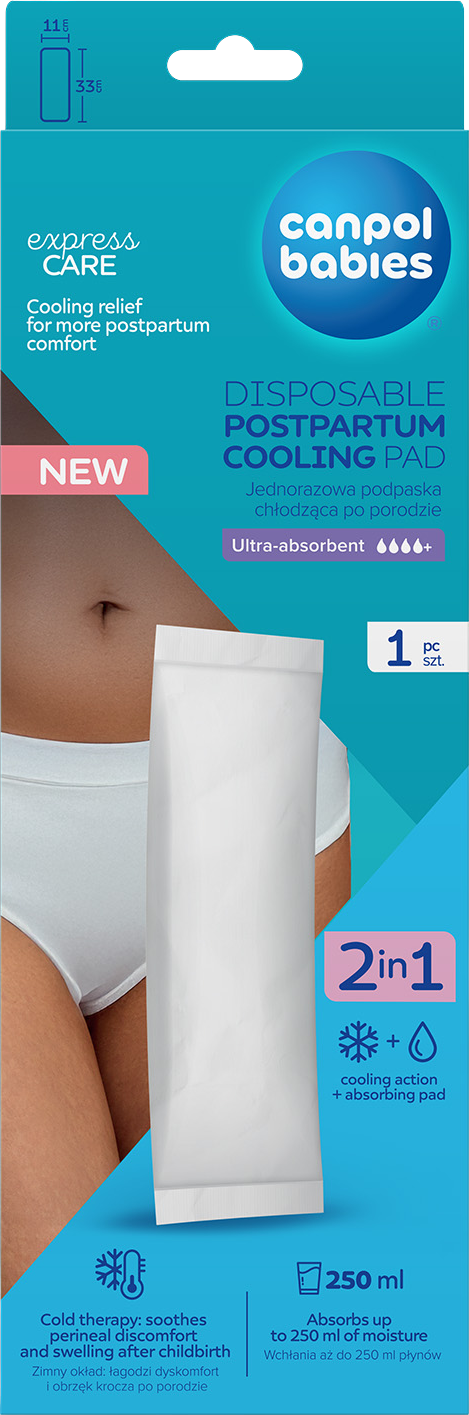 Canpol babies Jednorazová popôrodná chladiaca vložka