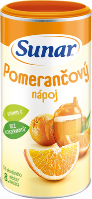 Sunar Rozpustný nápoj pomarančový 200 g