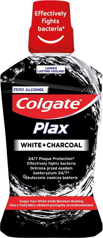 Colgate Plax Charcoal Ústna voda 500 ml
