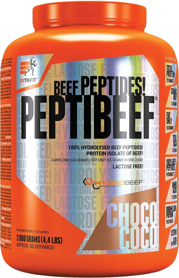 Extrifit Peptibeef čokoláda kokos 2000 g
