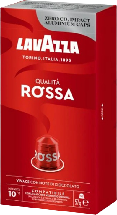 Lavazza Kapsle Nespresso, Lavazza Qualità Rossa 10 ks