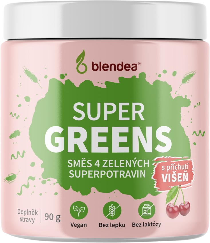 Blendea Supergreens višňa 90 g