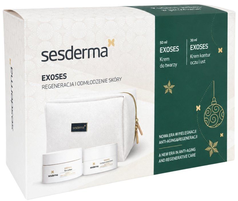 Sesderma EXOSES Darčekový set Pleťový krém + Kontúrovací krém na oči a pery