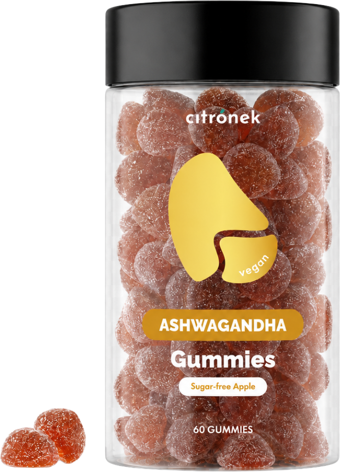 Citronek Ashwagandha Gummies - jablčná príchuť 60 ks
