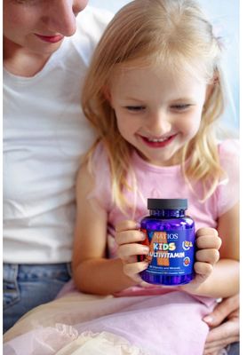 Natios Kids Multivitamín, 21 vitamínov a minerálov 180 tabliet