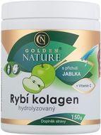 Golden Nature Hydrolyzovaný Rybí kolagén + Vitamín C, jablko 150 g