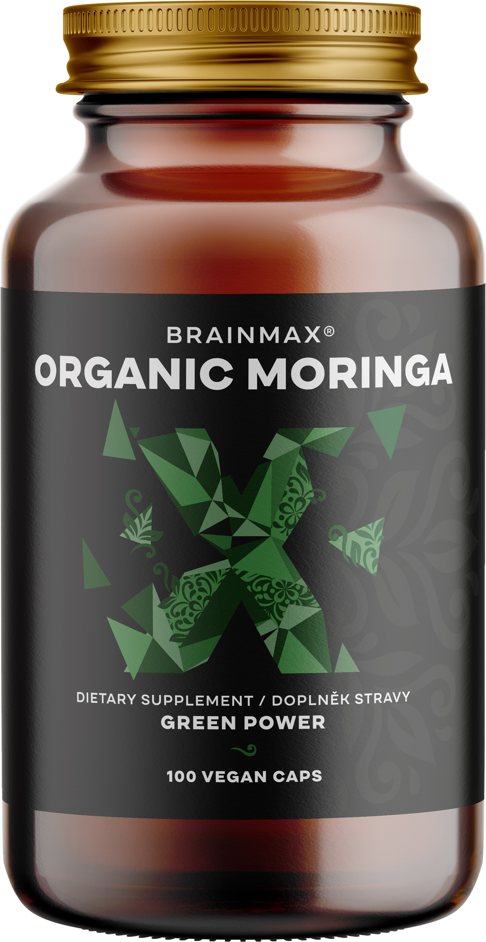BrainMax Organic Moringa 100 kapsúl