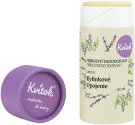 Kvitok Tuhý Dezodorant Bylinkové Opojenie 42 ml