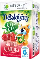Megafyt Detský čaj Malinový a jahodový BIO 20 x 1.75 g