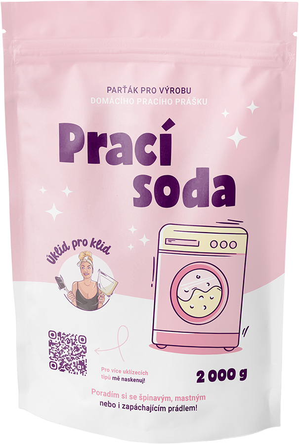 Úklid pro klid Pracia sóda 2 kg