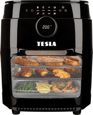 Tesla AirCook & Grill QG800 WiFi - multifunkčná digitálna teplovzdušná fritéza s grilom