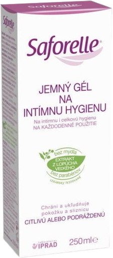 Saforelle Jemný gél na intímnu hygienu 250 ml