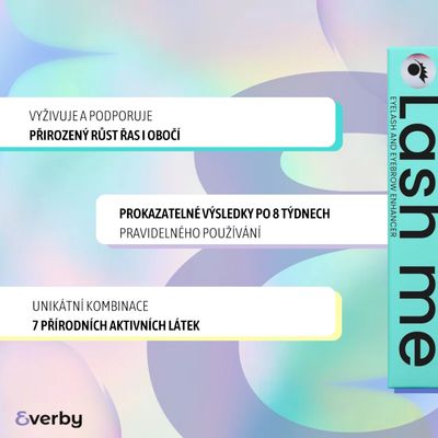 Erboristica Everby Lash Me Sérum na podporu rastu rias a obočia 3.5 ml