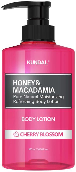 Kundal Honey&Macadamia Body Lotion - vyživujúce telové mlieko s vôňou čerešne 500 ml