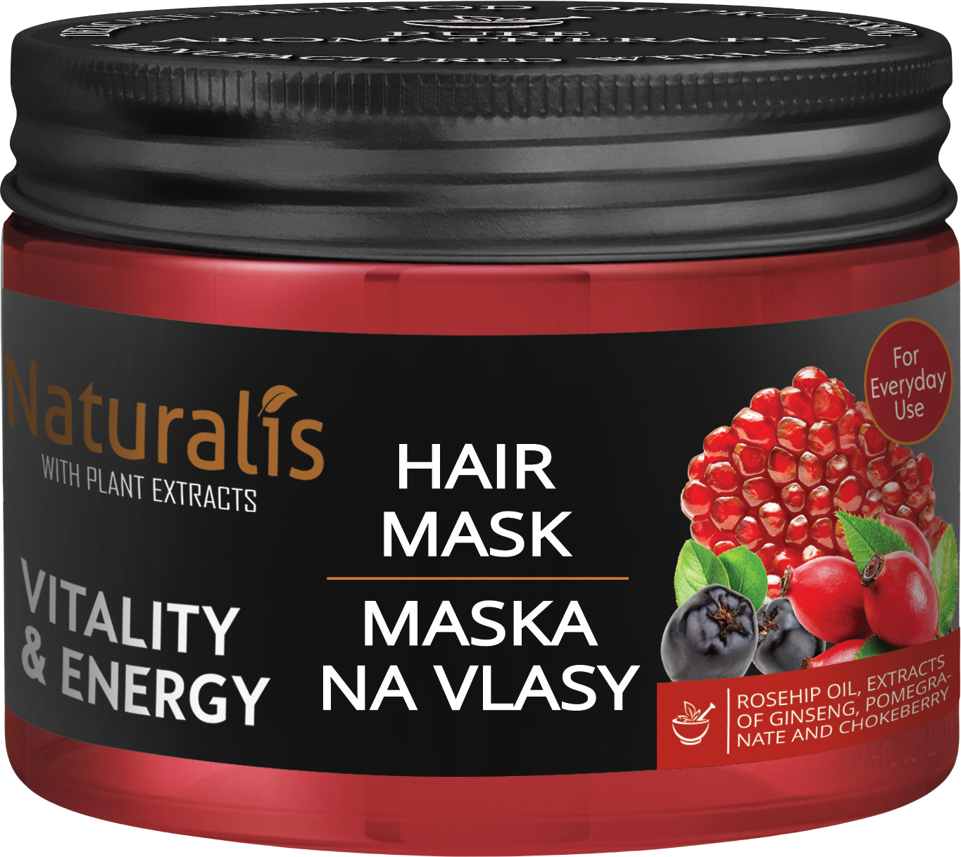 Naturalis Maska na vlasy - Vitality & Energy 300 g
