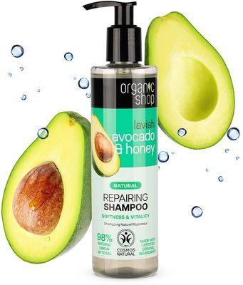 Organic Shop Obnovujúci šampón Avokádo a Med 280 ml