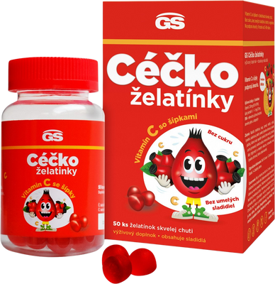 GS Céčko želatínky 50 ks
