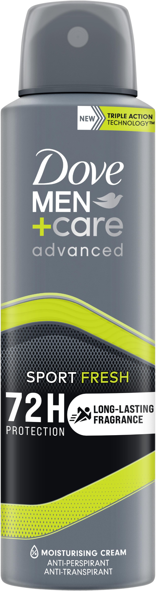 DOVE MEN+CARE Advanced Sport Fresh Antiperspirant sprej 150 ml