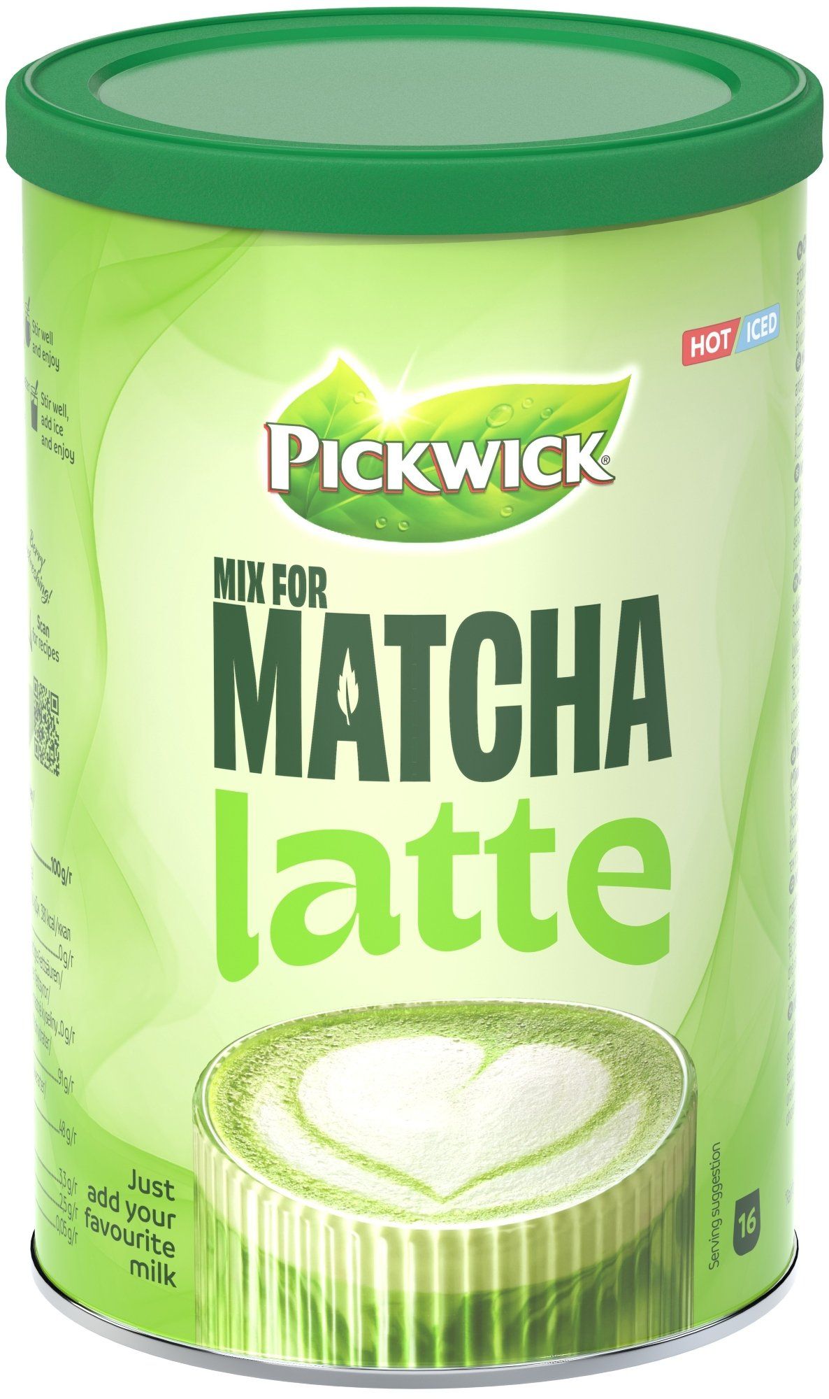 Pickwick Matcha Latte čajová zmes 240 g