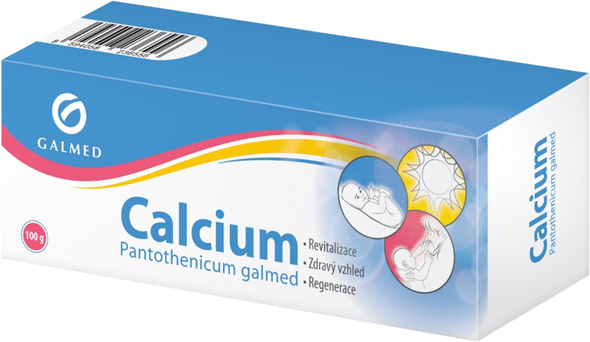 Galmed Calcium pantothenicum mast 100 g