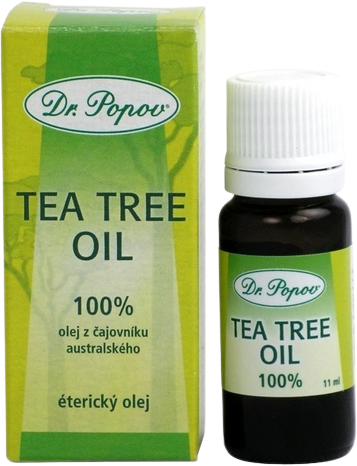 Dr.Popov TEA TREE OLEJ Prírodný 100% olej z čajovníka austrálskeho 11 ml