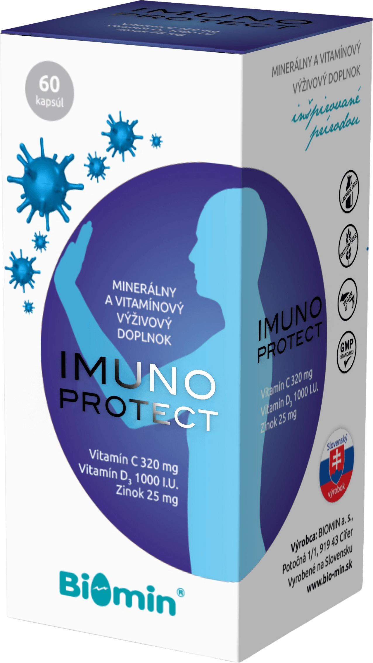 Biomin IMUNO PROTECT 60 tvrdých kapsúl