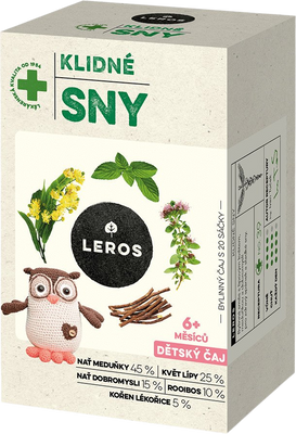 Leros Detský čaj pokojné sny 30 g