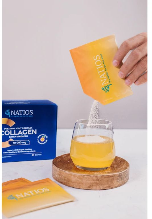 Natios Collagen Premium Joint Complex, Komplex na kĺby, 10 000 mg 30