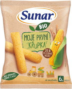 Sunar BIO moja prvá detská chrumka 6m+ 25 g