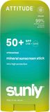 Attitude Minerálny opaľovací krém Sunly SPF 50+ bez vône 60 g