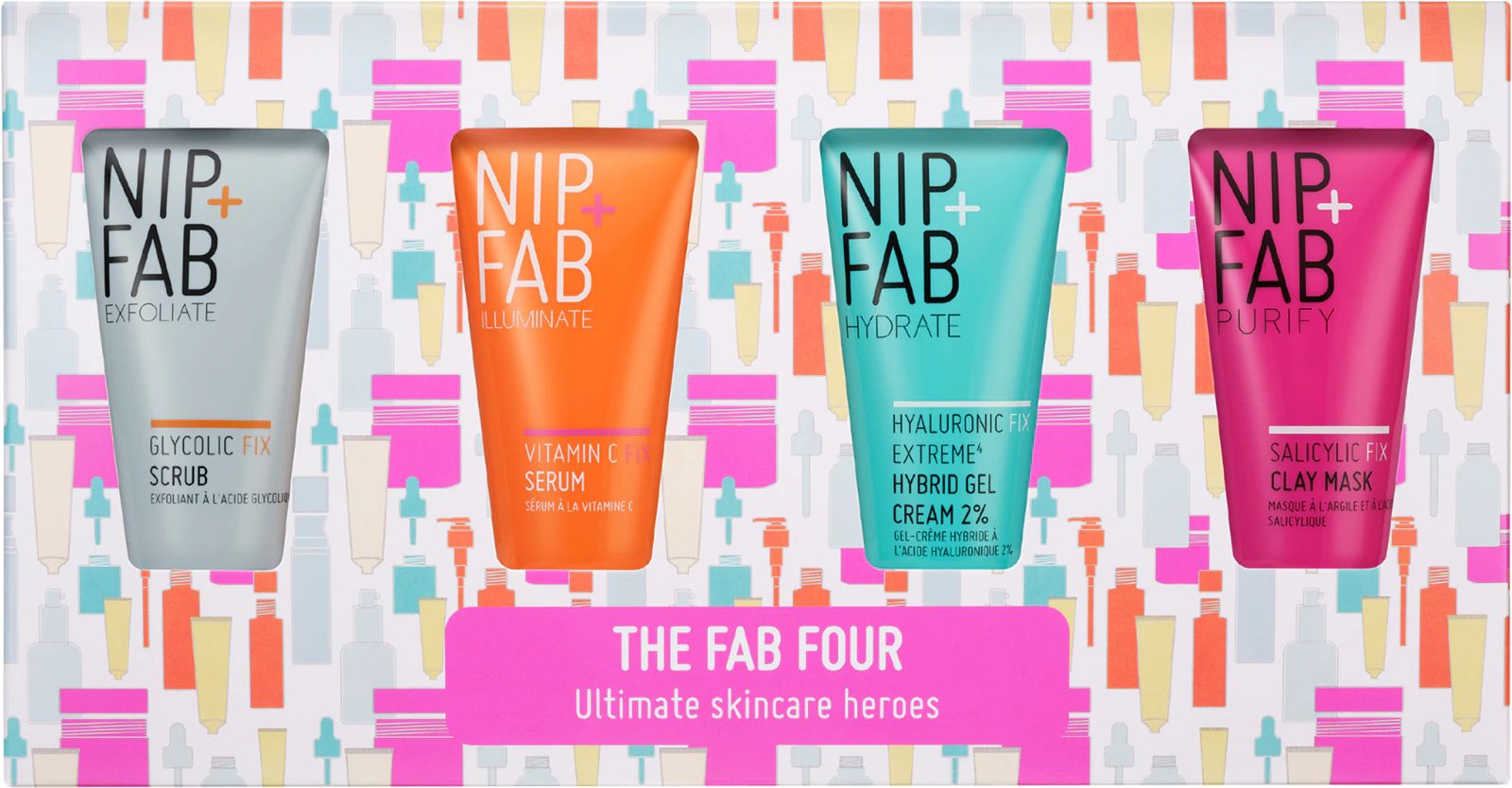 Nip+Fab Súprava Fab Four (Retinol Fix) 4 x 20 ml
