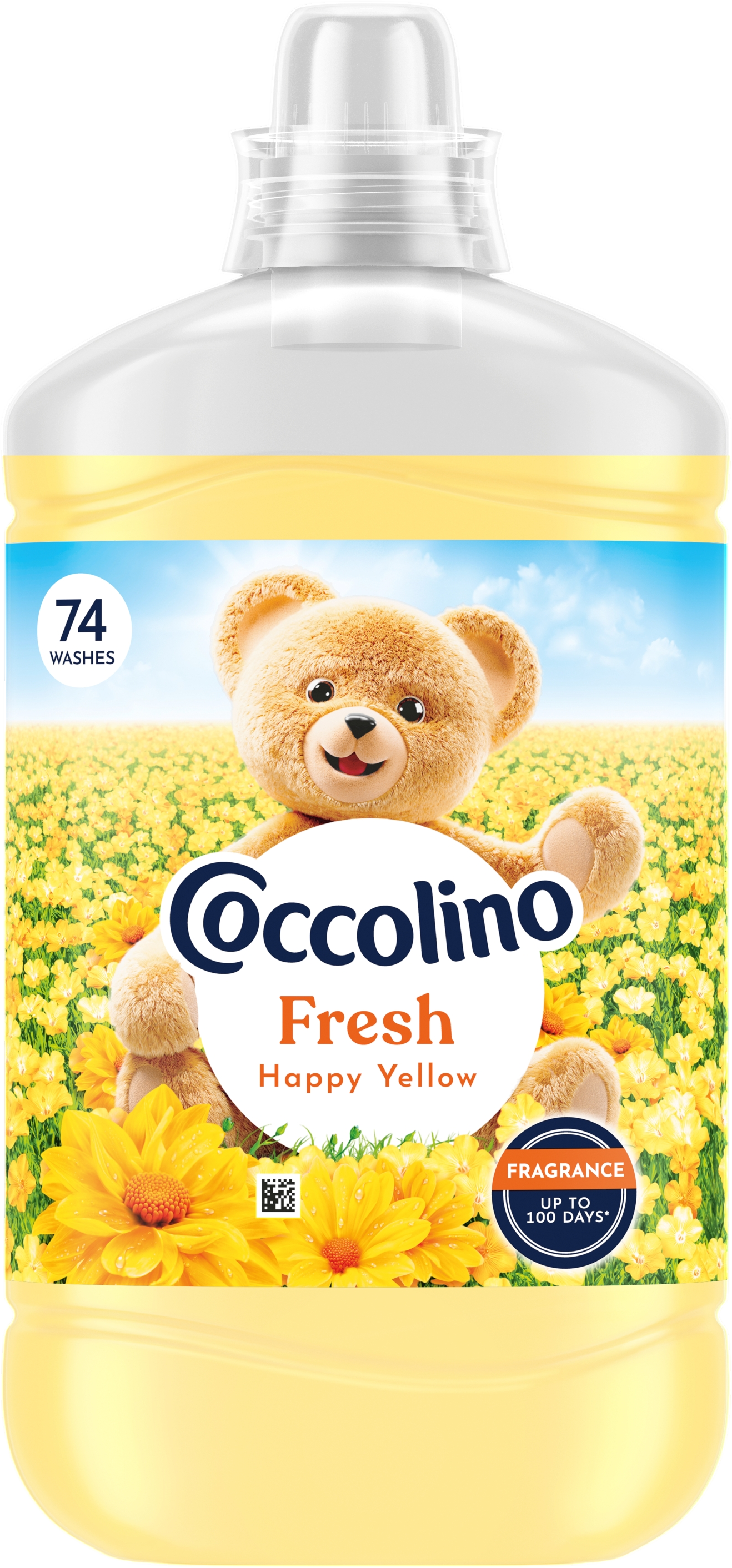 Coccolino Aviváž Fresh & Soft Happy Yellow 1702 ml