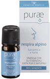 Purae Respira alpino Zmes esenciálnych olejov na čistenie vzduchu a uvoľnenie dýchania 10 ml