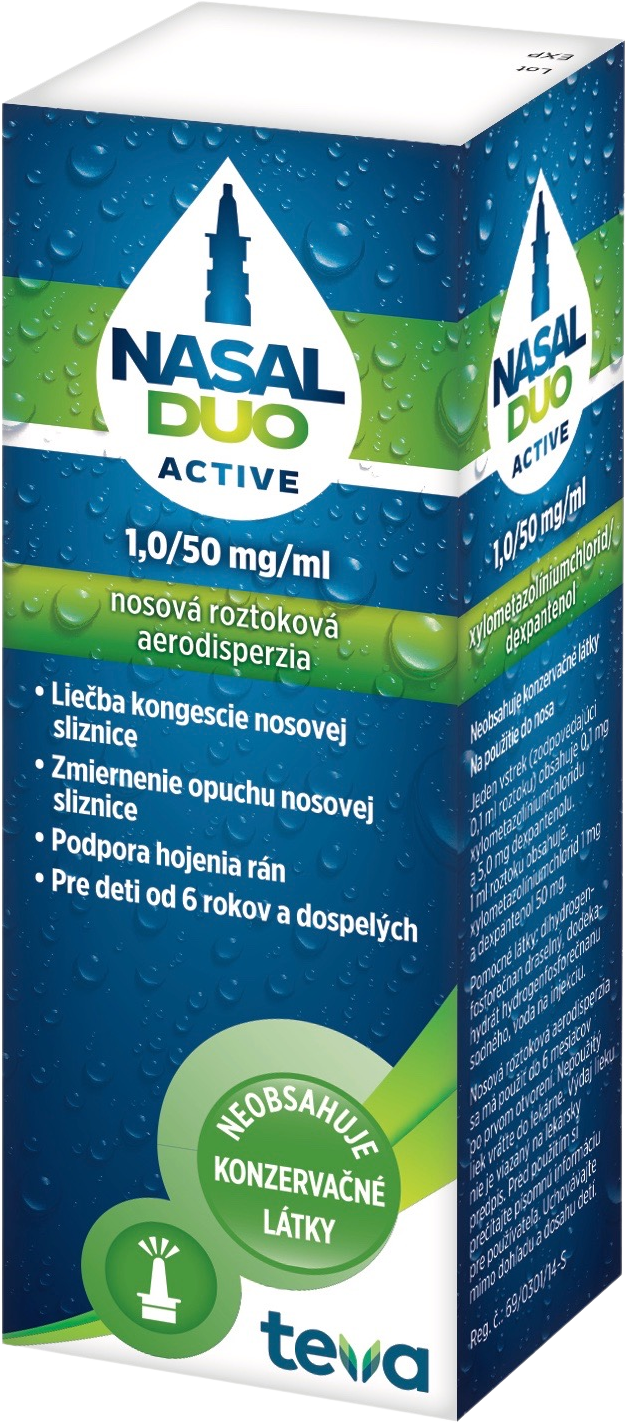 Nasal Duo Active 1,0/50 mg/ml 10 ml
