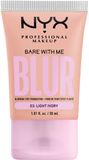 NYX Professional Makeup Bare With Me Blur Make-Up - 3 Light Ivory 30 ml