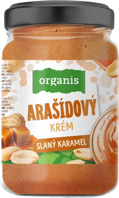 Organis Arašidový krém so slaným karamelom 920 g