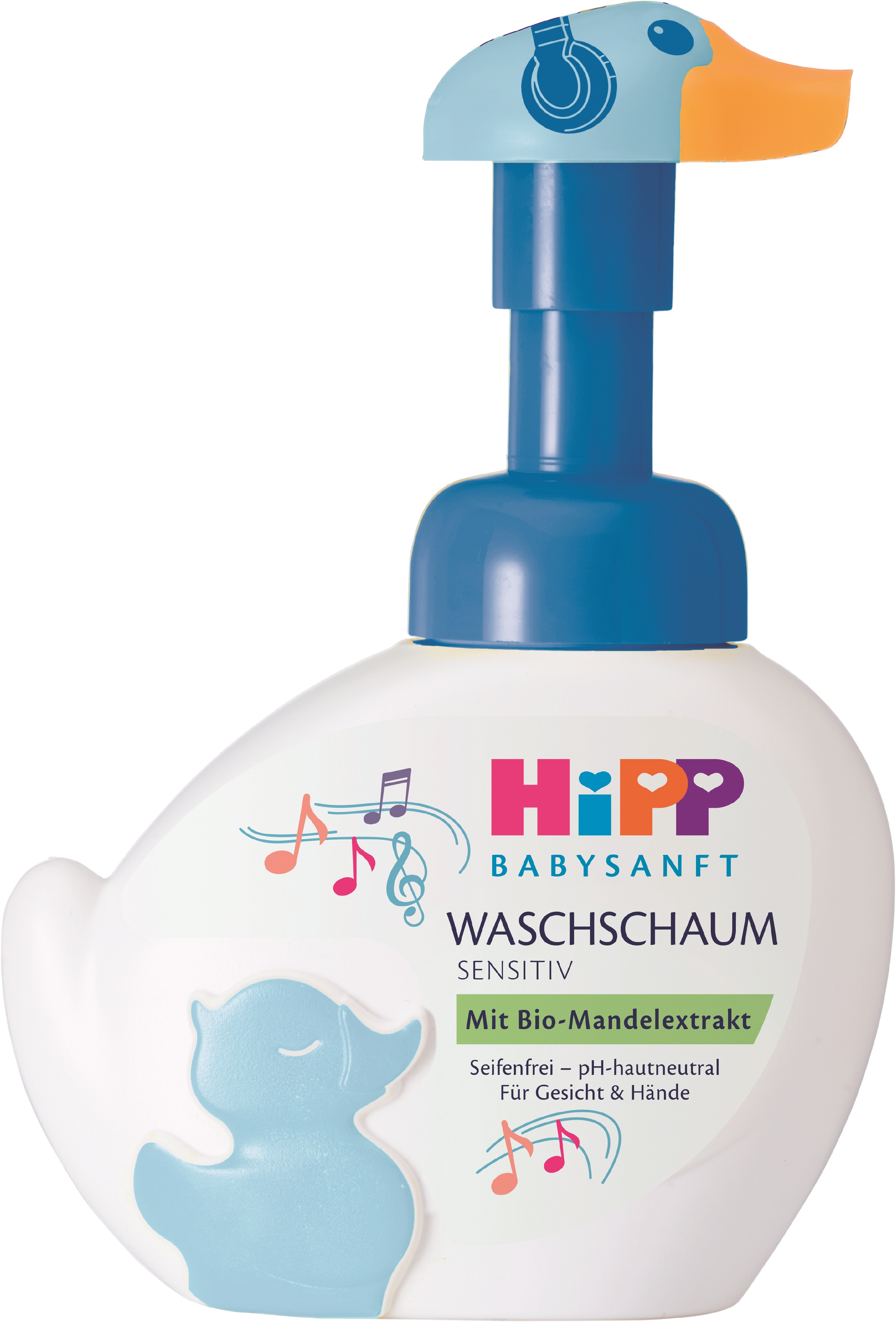 HiPP Babysanft Pena na umývanie - Hudobník 250 ml