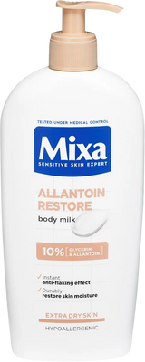 Mixa telové mlieko extra suchá pleť 400 ml