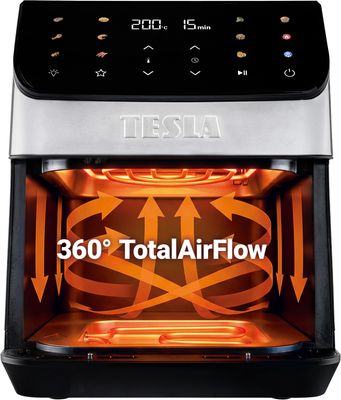 Tesla AirCook DualHeat QD65 XXL - multifunkčná duálna digitálna teplovzdušná fritéza