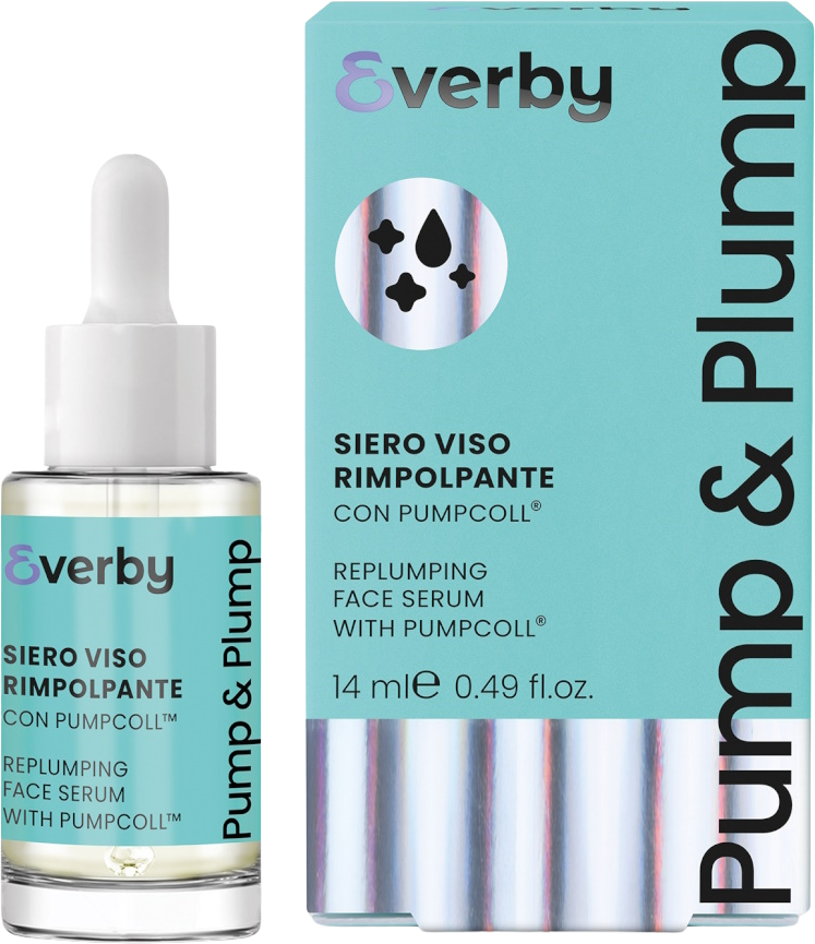 Erboristica Everby Pump & Plump Vyplňujúce a obnovujúce pleťové sérum 14 ml
